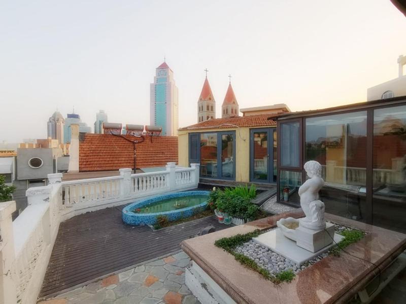 Ou Lu Business Hotel Qingdao Eksteriør billede